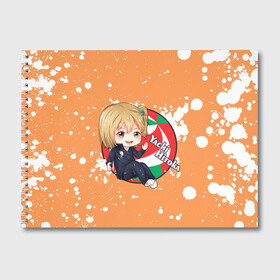 Альбом для рисования с принтом Yachi Hitoka | Haikyu | Волейбол (Z) в Курске, 100% бумага
 | матовая бумага, плотность 200 мг. | haikuu | haikyu | haikyuu | yachi hitoka | волейбол | сёё | сёё хината | спортивная манга | хайку | хайкю | хината