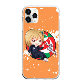 Чехол для iPhone 11 Pro Max матовый с принтом Yachi Hitoka | Haikyu | Волейбол (Z) в Курске, Силикон |  | haikuu | haikyu | haikyuu | yachi hitoka | волейбол | сёё | сёё хината | спортивная манга | хайку | хайкю | хината