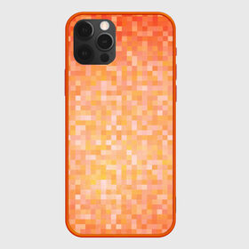 Чехол для iPhone 12 Pro Max с принтом Оранжевая пиксель абстракция в Курске, Силикон |  | halloween | pixel art | абстракция | оранжевый | осенний | пиксели | пиксель арт | пиксельный | рыжий | хэллоуин