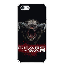 Чехол для iPhone 5/5S матовый с принтом MONSTER | GEARS OF WAR (Z) в Курске, Силикон | Область печати: задняя сторона чехла, без боковых панелей | gears | gears 5 | gears of war | gears of war 5 | monster | имульсия | механизмы войны | монстер | шестерёнка | шестерёнки | шестерня