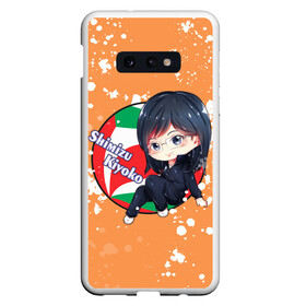 Чехол для Samsung S10E с принтом Shimizu Kiyoko | Haikyu | Волейбол (Z) в Курске, Силикон | Область печати: задняя сторона чехла, без боковых панелей | Тематика изображения на принте: haikuu | haikyu | haikyuu | kiyoko | shimizu | shimizu kiyoko | волейбол | спортивная манга | хайку | хайкю