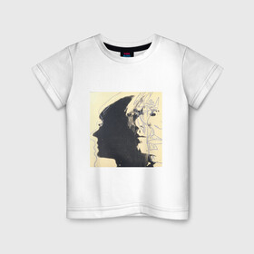 Детская футболка хлопок с принтом Andy Warhol art в Курске, 100% хлопок | круглый вырез горловины, полуприлегающий силуэт, длина до линии бедер | andy | art | pop | warhol | арт | коллаж | поп | портрет | фото | художник