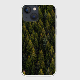 Чехол для iPhone 13 mini с принтом лес вечный в Курске,  |  | вечный | военный | деревья | камуфляж | лес | охотник | патриот | природа | россия | свобода | сибирь | солдат | тайга