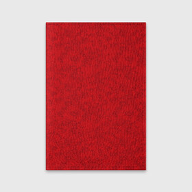 Обложка для паспорта матовая кожа с принтом Ярко-красный мраморный узор в Курске, натуральная матовая кожа | размер 19,3 х 13,7 см; прозрачные пластиковые крепления | Тематика изображения на принте: абстрактный | алый | камень | красный | красный мрамор | мрамор | мраморный узор | современный
