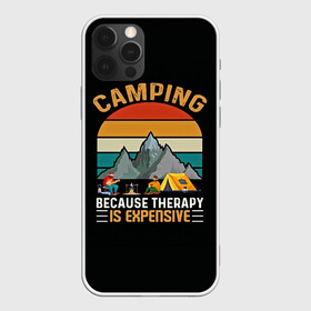 Чехол для iPhone 12 Pro с принтом Camping в Курске, силикон | область печати: задняя сторона чехла, без боковых панелей | camp | camping | retro | travel | винтаж | интроверт | кемпинг | отдых | отпуск | приключение | ретро | социопат | туризм | турист | туристические | юмор