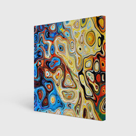 Холст квадратный с принтом Психоделическое искусство  в Курске, 100% ПВХ |  | абстракция | краски | лицо | психоделическое искусство | пятна | пятна на воде | текстуры