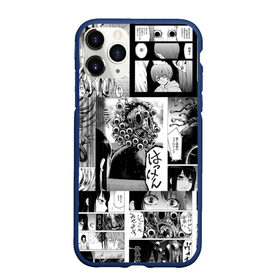 Чехол для iPhone 11 Pro Max матовый с принтом Девочка, которая видит это в Курске, Силикон |  | anime | manga | mieruko chan | miko yotsuya | девочка которая видит это | комиксы | манга | мерико чан | мико ёцуя | ужас | хоррор