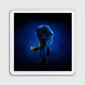 Магнит 55*55 с принтом SONIC | СОНИК (Z) в Курске, Пластик | Размер: 65*65 мм; Размер печати: 55*55 мм | Тематика изображения на принте: blaze the cat | hedgehog | sega | silver | sonic | speed sonic | быстрый ёж | ёж соник | метал соник | сега | сильвер | синий ёж | соник