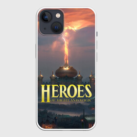 Чехол для iPhone 13 с принтом Heroes of Might and Magic | HoM (Z) в Курске,  |  | heroes | heroes of might and magic | hom | oldskull | герои | герои меча | герои меча и магии | олдскулл