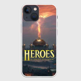 Чехол для iPhone 13 mini с принтом Heroes of Might and Magic | HoM (Z) в Курске,  |  | heroes | heroes of might and magic | hom | oldskull | герои | герои меча | герои меча и магии | олдскулл