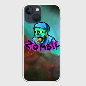 Чехол для iPhone 13 mini с принтом ZOMBIE в Курске,  |  | зомбаки | зомби | зомби апокалипсис | конец света | мертвец | труп | ужасы