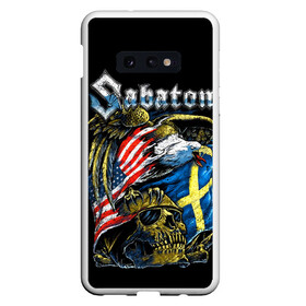 Чехол для Samsung S10E с принтом Sabaton в Курске, Силикон | Область печати: задняя сторона чехла, без боковых панелей | Тематика изображения на принте: heavy metal | heroes | sabaton | the great war | the last stand | группы | метал | музыка | сабатон | хэви метал