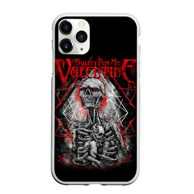 Чехол для iPhone 11 Pro матовый с принтом Bullet For My Valentine в Курске, Силикон |  | bfmv | bullet for my valentine | metal | rock | группы | метал | музыка | рок | трэш