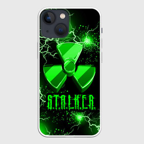 Чехол для iPhone 13 mini с принтом S.T.A.L.K.E.R.  NEON МОЛНИЯ в Курске,  |  | game | stalker | stalker 2 | зона | игра | неон | радиация | сталкер | сталкер 2 | чернобыль