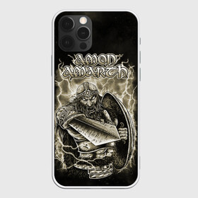 Чехол для iPhone 12 Pro с принтом Amon Amarth в Курске, силикон | область печати: задняя сторона чехла, без боковых панелей | Тематика изображения на принте: amon amarth | metal | викинг метал | группы | дэт метал | метал | музыка | рок