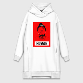 Платье-худи хлопок с принтом Red Hussle в Курске,  |  | coast | hip hop | hussle | los angeles | new school | nipsey | rap | rapper | rip | tmc | victory lap | west | диджей | лос анджелес | микрофон | музыка | нипси | рэп | рэпер | сша | хассл | хип хоп