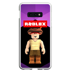 Чехол для Samsung S10E с принтом ROBLOX | РОБЛОКС (Z) в Курске, Силикон | Область печати: задняя сторона чехла, без боковых панелей | game | gamer | roblox | simulator | игра | конструктор | роблок | роблокс | симулятор | строительство | фигура