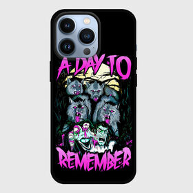 Чехол для iPhone 13 Pro с принтом A Day to Remember в Курске,  |  | Тематика изображения на принте: a day to remember | adtr | волки | группы | музыка | рок