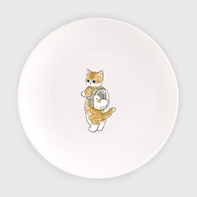 Тарелка с принтом Котёнок с гусём в Курске, фарфор | диаметр - 210 мм
диаметр для нанесения принта - 120 мм | арт | гусь | домашнее животное | кот | котёнок | кошка | милая кошка | милый кот | милый котёнок | пончик | прогулка | рисунок | рюкзак