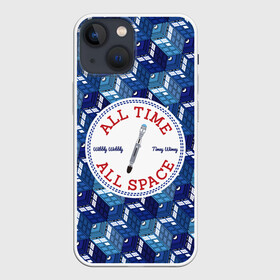 Чехол для iPhone 13 mini с принтом Doctor Who Pattern в Курске,  |  | doctor who | serial | доктор кто | путешествия во времени | сериал | сериалы | фантастика