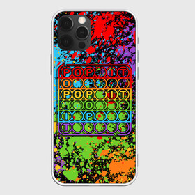 Чехол для iPhone 12 Pro Max с принтом POP IT БРЫЗГИ КРАСОК | ПОП ИТ в Курске, Силикон |  | pop it | popit | simple dimpl | антистресс | игрушка | краска | поп ит | попит | пузырчатая плёнка | пупырка | симпл димпл | симплдимпл