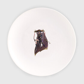 Тарелка с принтом Скарамучча в Курске, фарфор | диаметр - 210 мм
диаметр для нанесения принта - 120 мм | арт | баал | инадзума | милый парень | рисунок | скарамучча | фатуи