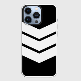 Чехол для iPhone 13 Pro с принтом Три полоски в Курске,  |  | геометрия | линии | минимализм | полосы | три полоски | черно белое
