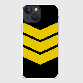 Чехол для iPhone 13 mini с принтом Три полоски в Курске,  |  | геометрия | линии | минимализм | полосы | три полоски