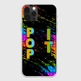 Чехол для iPhone 12 Pro Max с принтом ПОП ИТ (POP IT) АНТИСТРЕСС в Курске, Силикон |  | Тематика изображения на принте: pop it | popit | антистресс | игрушка | поп ит | попит | пузырчатая плёнка | пупырка | симпл димпл | симплдимпл