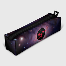 Пенал школьный 3D с принтом Virgin Galactic космос в Курске, 100% полиэстер | плотная ткань, застежка на молнии | вирджин галактик | космос | лого