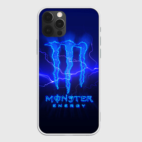 Чехол для iPhone 12 Pro с принтом MONSTER ENERGY МОЛНИЯ в Курске, силикон | область печати: задняя сторона чехла, без боковых панелей | monster | monster energy | монстер | монстер енерджи | монстер енэрджи | монстер энерджи | энергетик | энергетический напиток