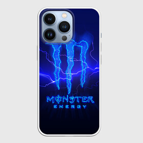 Чехол для iPhone 13 Pro с принтом MONSTER ENERGY МОЛНИЯ в Курске,  |  | monster | monster energy | монстер | монстер енерджи | монстер енэрджи | монстер энерджи | энергетик | энергетический напиток