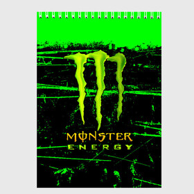 Скетчбук с принтом MONSTER ENERGY NEON LOGO в Курске, 100% бумага
 | 48 листов, плотность листов — 100 г/м2, плотность картонной обложки — 250 г/м2. Листы скреплены сверху удобной пружинной спиралью | monster | monster energy | монстер | монстер енерджи | монстер енэрджи | монстер энерджи | неон | энергетик | энергетический напиток