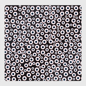 Магнитный плакат 3Х3 с принтом Зоркий глаз в Курске, Полимерный материал с магнитным слоем | 9 деталей размером 9*9 см | 1000 глаз | eyes | взгляд | глаза | глазное яблоко | зрачок глаза | красные глаза | мнгоглазые