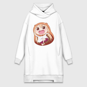 Платье-худи хлопок с принтом Umaru в Курске,  |  | anime | himouto umaru chan | umaru | umaru chan | аниме | аниме сереал | двуличная сестрёнка умару | мульт  фильм | мультсериал | умару | умару дома | умару чан