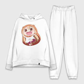 Женский костюм хлопок Oversize с принтом Umaru в Курске,  |  | anime | himouto umaru chan | umaru | umaru chan | аниме | аниме сереал | двуличная сестрёнка умару | мульт  фильм | мультсериал | умару | умару дома | умару чан