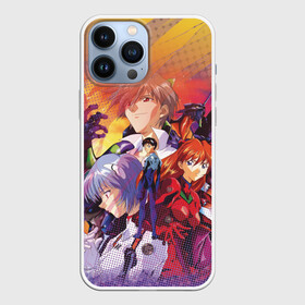 Чехол для iPhone 13 Pro Max с принтом Евангелион в Курске,  |  | neon genesis evangelion | аниме | аска лэнгли сорью | евангелион | манга | рей аянами | синдзи икари