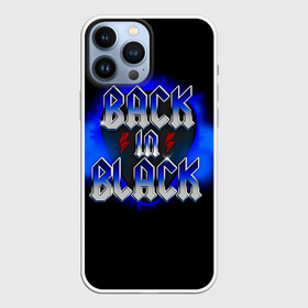 Чехол для iPhone 13 Pro Max с принтом BACK in BLACK AC DC в Курске,  |  | ac dc | acdc | acdc ас дс | angus | back in black | highway to hell | mckinnon | you | австралийская | ангус янг | ас дс | асдс | блюз | в форме | гитара | группа | крис слэйд | метал | молния | музыка | певец | рок | рок н ролл | стиви янг