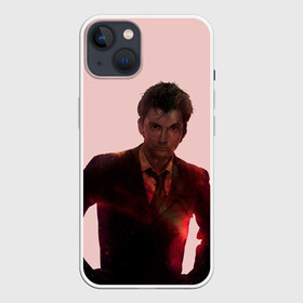 Чехол для iPhone 13 с принтом David Tennant в Курске,  |  | doctor who | serial | доктор кто | путешествия во времени | сериал | сериалы | фантастика