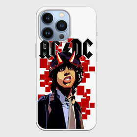 Чехол для iPhone 13 Pro с принтом AC DC Ангус Янг в Курске,  |  | ac dc | acdc | acdc ас дс | angus | back in black | highway to hell | mckinnon | you | австралийская | ангус янг | ас дс | асдс | блюз | в форме | гитара | группа | крис слэйд | метал | молния | музыка | певец | рок | рок н ролл | стиви янг