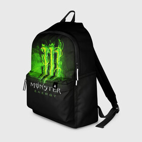 Рюкзак 3D с принтом MONSTER ENERGY NEON | НЕОН в Курске, 100% полиэстер | лямки с регулируемой длиной, сверху петелька, чтобы рюкзак можно было повесить на вешалку. Основное отделение закрывается на молнию, как и внешний карман. Внутри два дополнительных кармана, один из которых закрывается на молнию. По бокам два дополнительных кармашка | monster | monster energy | монстер | монстер енерджи | монстер енэрджи | монстер энерджи | неон | энергетик | энергетический напиток