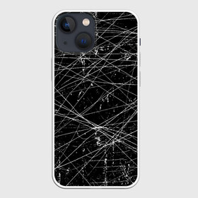 Чехол для iPhone 13 mini с принтом ТЕКСТУРА ГРАНЖ | GRUNGE в Курске,  |  | grunge | texture | гранж | краска | линии | потертости | старина | текстура