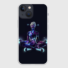 Чехол для iPhone 13 mini с принтом Galaxy Scout в Курске,  |  | Тематика изображения на принте: epic games | galaxy | samsung | scout | иллюстрация | королевская битва | фортнайт