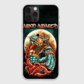 Чехол для iPhone 12 Pro с принтом Amon Amarth в Курске, силикон | область печати: задняя сторона чехла, без боковых панелей | Тематика изображения на принте: amon amarth | metal | викинг метал | группы | дэт метал | метал | музыка | рок