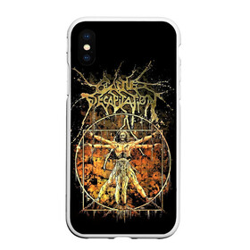 Чехол для iPhone XS Max матовый с принтом Cattle Decapitation в Курске, Силикон | Область печати: задняя сторона чехла, без боковых панелей | Тематика изображения на принте: cattle decapitation | грайндкор | группы | дэт метал | дэтграйнд | музыка | рок