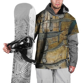 Накидка на куртку 3D с принтом Современное искусство в Курске, 100% полиэстер |  | Тематика изображения на принте: абстрактный | абстракция | бежевый | картина | рисунок | светлый | серый | тренд