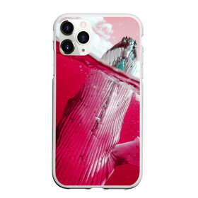 Чехол для iPhone 11 Pro матовый с принтом Кит в Курске, Силикон |  | кит | морские животные | неоновый мир | под водой | прикольные животные | розовая природа | розовый мир