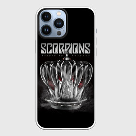 Чехол для iPhone 13 Pro Max с принтом SCORPIONS в Курске,  |  | Тематика изображения на принте: chainge | forever | germany | grunge | king | metal | music | punk | return | rock | scorpions | wind | ветер | германия | гранж | корона | метал | панк | перемен | рок | скорпионс | хард рок