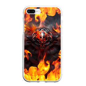 Чехол для iPhone 7Plus/8 Plus матовый с принтом FIRE GEARS OF WAR | ПОСТЕР В ОГНЕ (Z) в Курске, Силикон | Область печати: задняя сторона чехла, без боковых панелей | gears | gears 5 | gears of war | gears of war 5 | имульсия | механизмы войны | шестерёнка | шестерёнки | шестерня