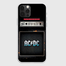 Чехол для iPhone 12 Pro с принтом Backtracks - AC/DC в Курске, силикон | область печати: задняя сторона чехла, без боковых панелей | ac dc | acdc | acdc ас дс | angus | back in black | highway to hell | mckinnon | you | австралийская | ангус янг | ас дс | асдс | блюз | в форме | гитара | группа | крис слэйд | метал | молния | музыка | певец | рок | рок н ролл | стиви янг